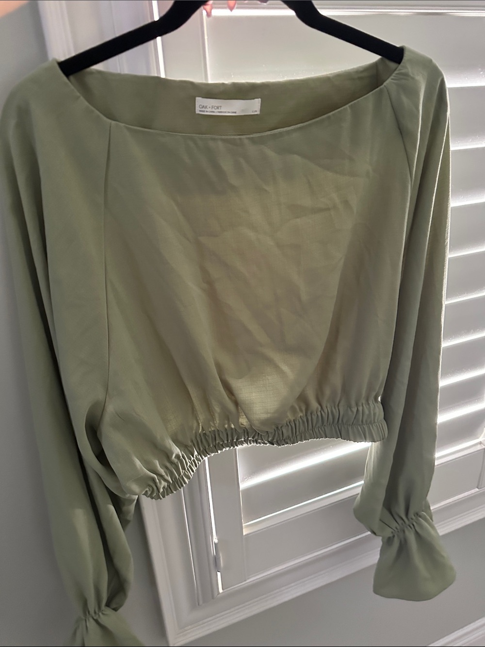 Oak and fort top size large